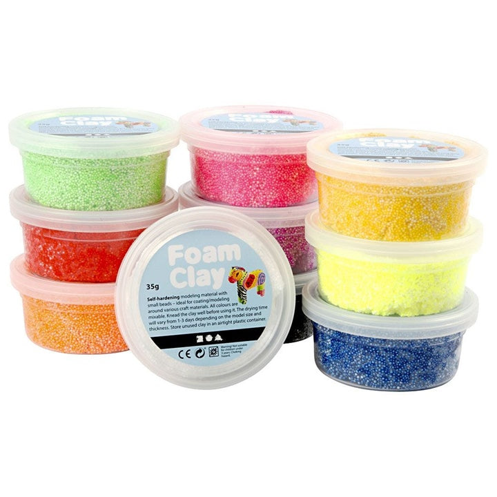 Modellezo massza Foam Clay 10 x 35g