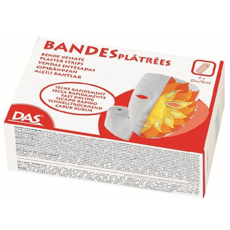 Modellező szalagok DAS Plaster Strips / 4x 3m/8cm
