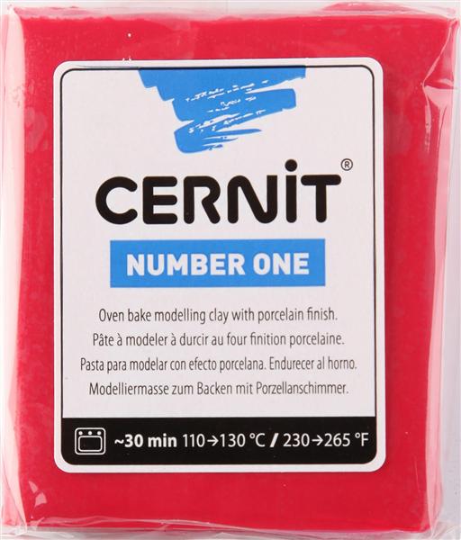Modellező massza Cernit 56 g. – Xmas Red