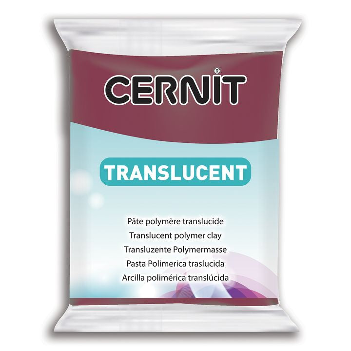 Cernit modellező massza TRANSLUCENT 56g – Burgundi