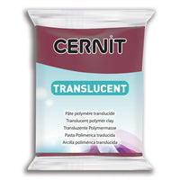 Cernit modellező massza TRANSLUCENT 56g – Burgundi