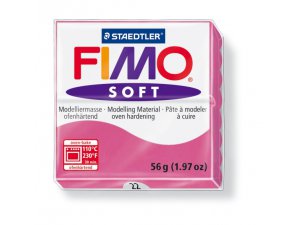 Fimo Modellező massza FIMO Soft hőkezeléssel munkálható - 56 g – rózsaszín
