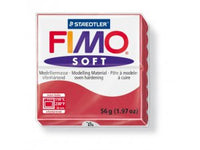 Fimo Modellező massza FIMO Soft hőkezeléssel munkálható - 56 g – Vörös