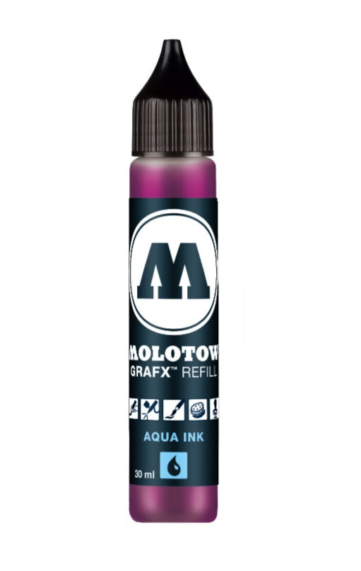 MOLOTOW tartalék töltet GRAFX Aqua INK 30 ml