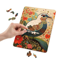 MOXY Fa puzzle Madár 130db - művészi