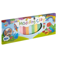 MOXY Kreatív modellező agyag készlet 16 színű puha gyurmából