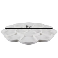 Műanyag festőpaletta virág 20 cm Phoenix