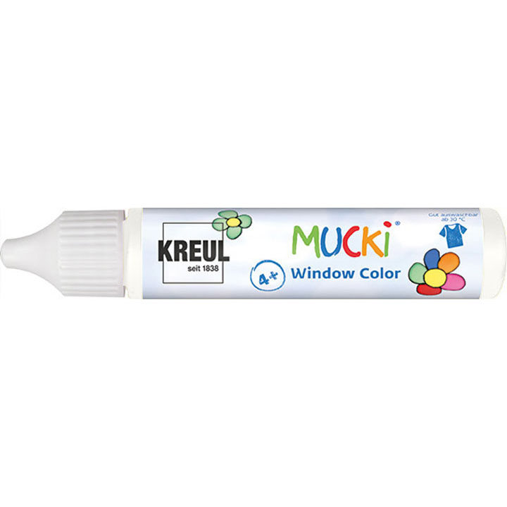 MUCKI üvegfesték 29 ml – White
