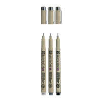 Műszaki tollkészlet Sakura Pigma Micron 3 fineliners (2)