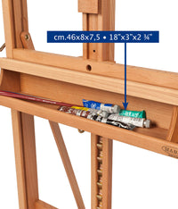 Műtermi festőállvány MABEF Workshop - bükkfa