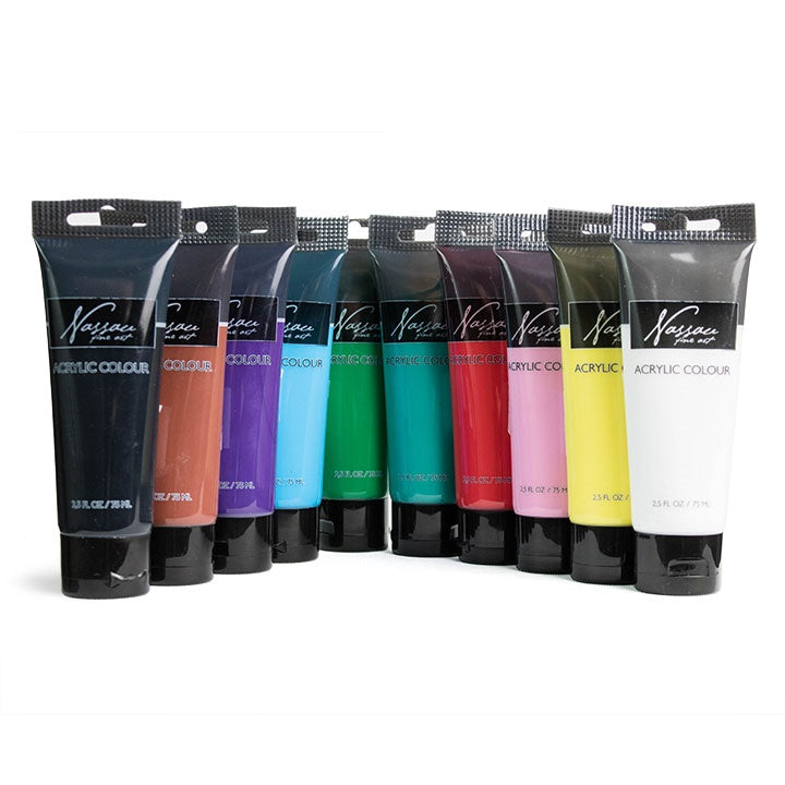 Nassau Fine Art akrilfesték 75 ml-es tubusban