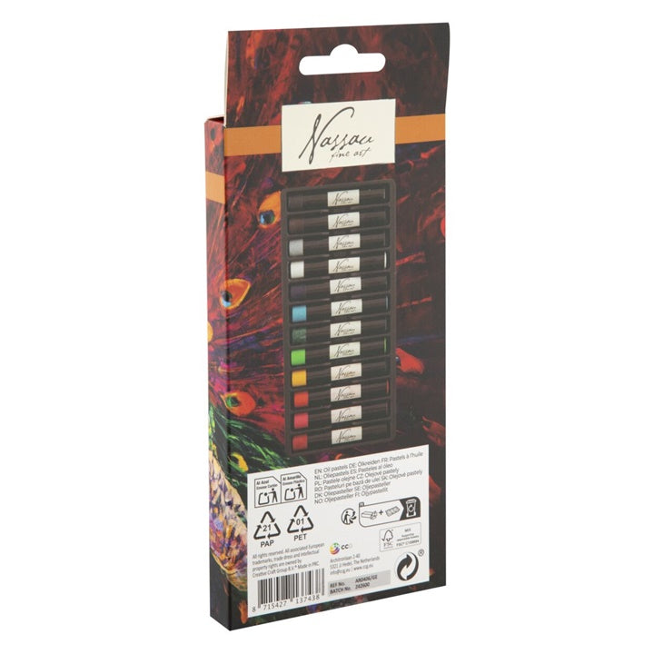 Nassau olajpasztell készlet 12 db (2)