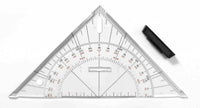 Navigációs vonalzó LENIAR 45° / 25 cm