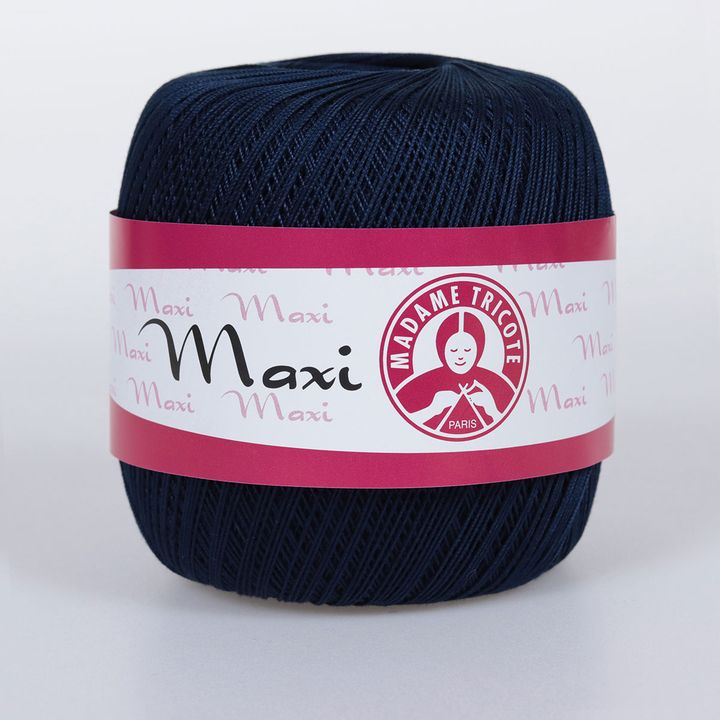 Madame Tricote Paris Maxi csipkefonal 100 g – 4909 tengerész kék