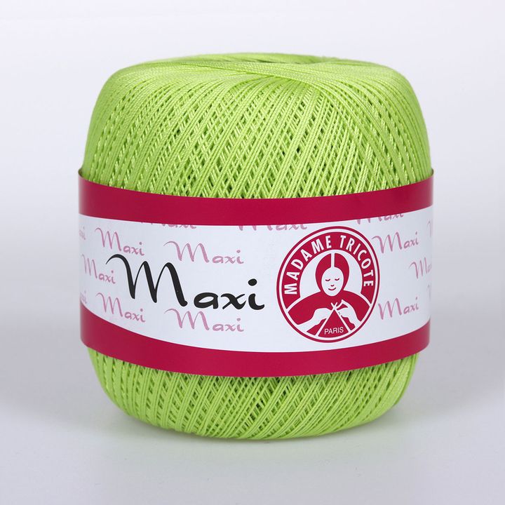 Madame Tricote Paris Maxi csipkefonal 100 g – 5352 pasztell zöld