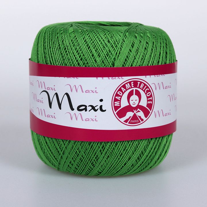 Madame Tricote Paris Maxi csipkefonal 100 g – 6332 zöld
