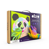 OKTO önkeményedő festmény 30 x 30 cm Panda (1)