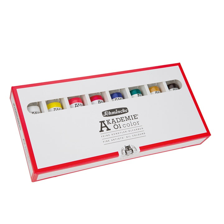 Olajfesték készlet Schmincke AKADEMIE 8 x 60 ml