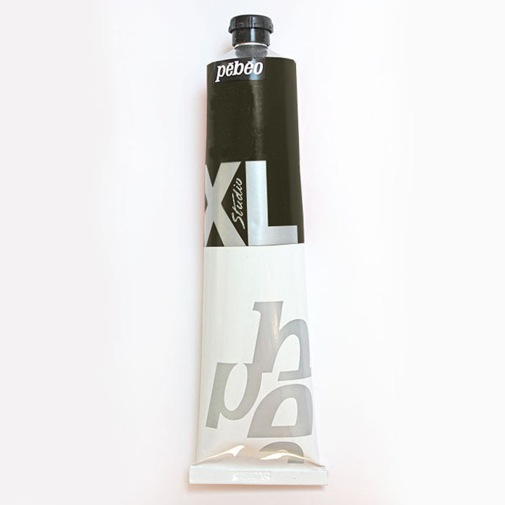 Olajfesték STUDIO XL - 200 ml – Elefántcsont fekete
