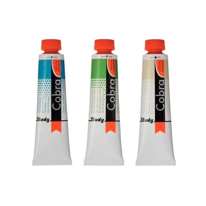 Olajfesték vízben oldódó COBRA STUDY 40 ml