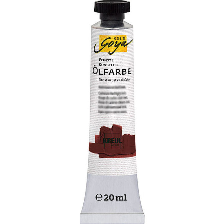 Olajfesték Finest Artists Solo Goya 20 ml – Burnt Sienna