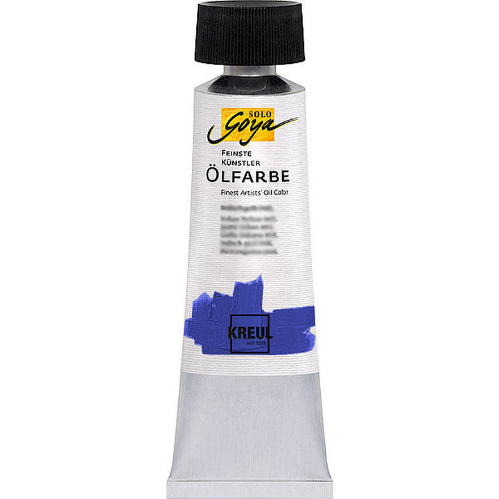 Olajfesték Finest Artists Solo Goya 55 ml – Ultramarine Blue Light