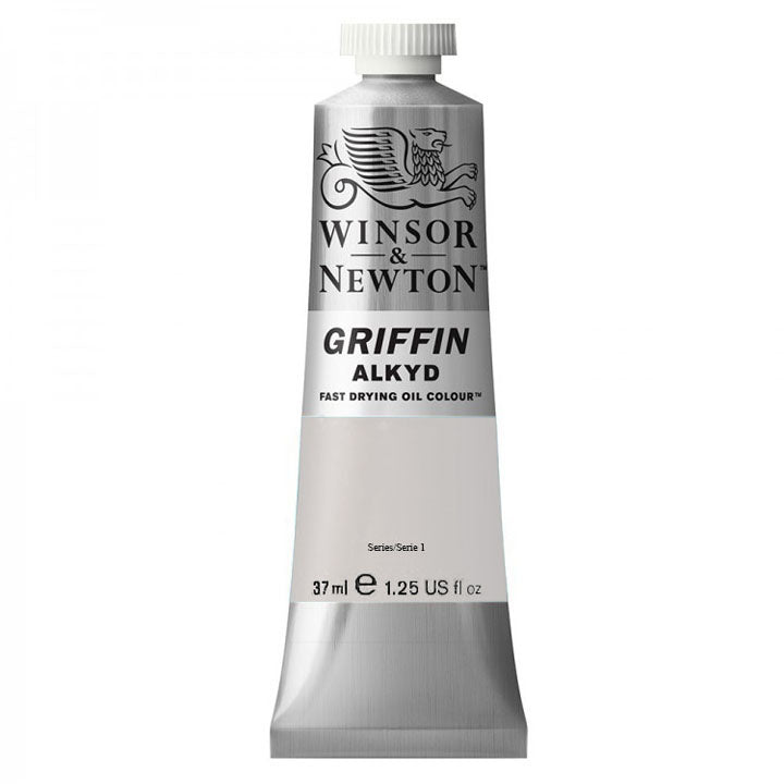 Olajfesték gyorsan száradó Winsor & Newton Griffin Alkyd 37 ml – Mixing White
