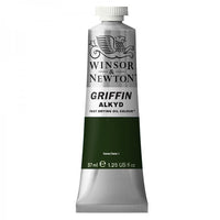 Olajfesték gyorsan száradó Winsor & Newton Griffin Alkyd 37 ml – Permanent Sap Green