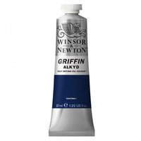 Olajfesték gyorsan száradó Winsor & Newton Griffin Alkyd 37 ml – Prussian Blue