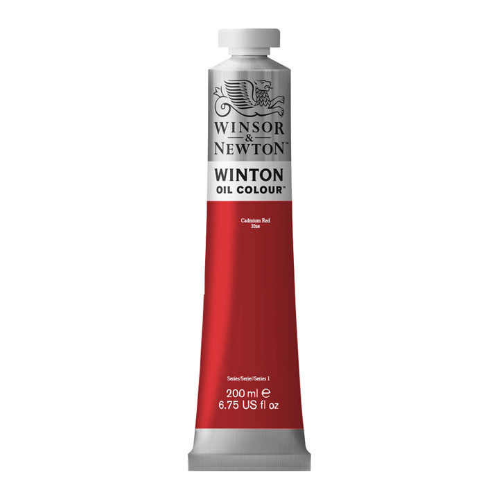 Olajfesték Winsor & Newton Winton 200 ml – Cad Red Hue