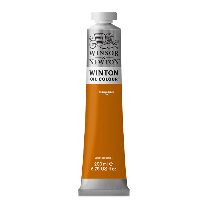Olajfesték Winsor & Newton Winton 200 ml – Cad Yellow Hue