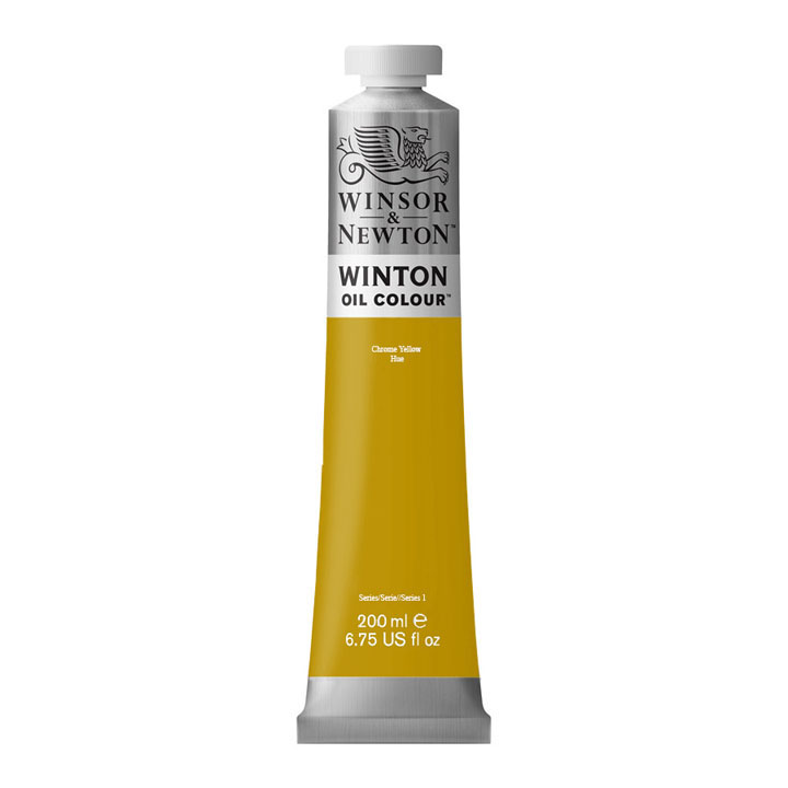 Olajfesték Winsor & Newton Winton 200 ml – Chrome Yellow