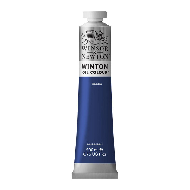 Olajfesték Winsor & Newton Winton 200 ml – Phthalo Blue