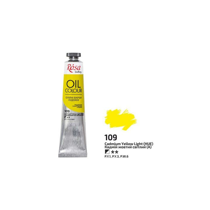 Olajfestékek Rosa Gallery 45 ml – 109 kadmium világossárga