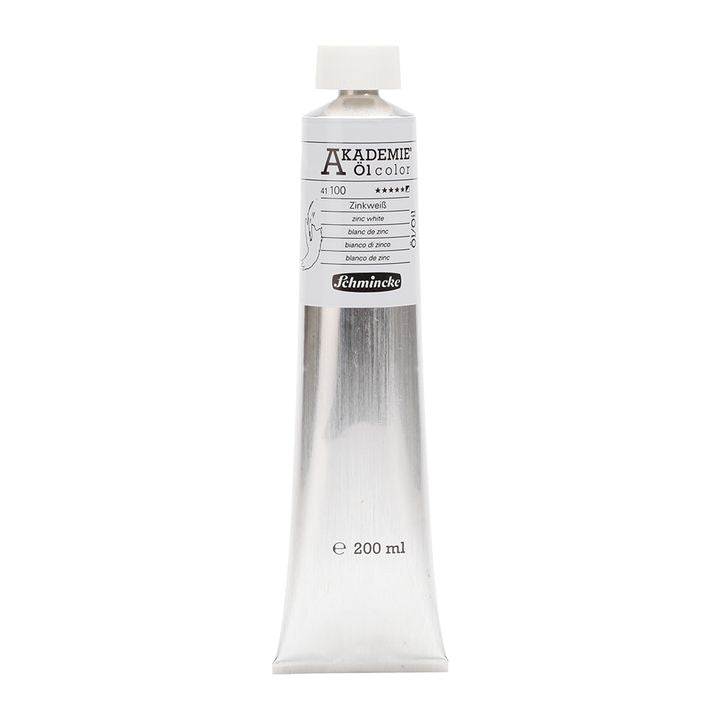 Schmincke AKADEMIE olajfestékek 200 ml – 100 cinkfehér