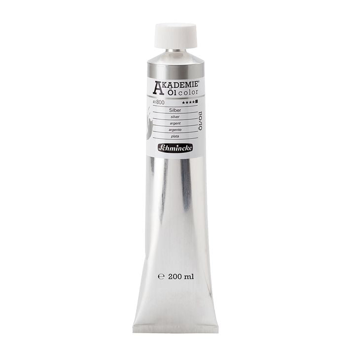 Schmincke AKADEMIE olajfestékek 200 ml – 800 ezüst