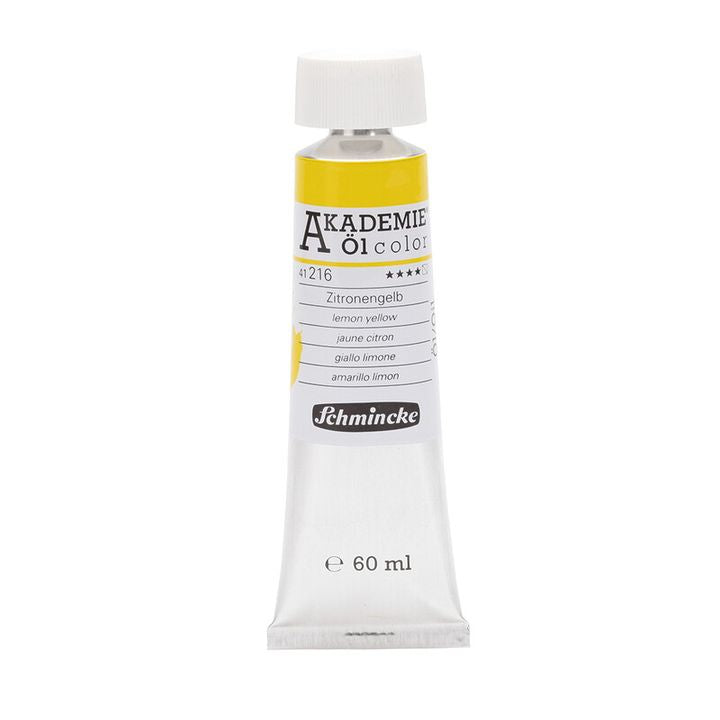 Olajfesték Schmincke AKADEMIE 60 ml – 216 Citromsárga