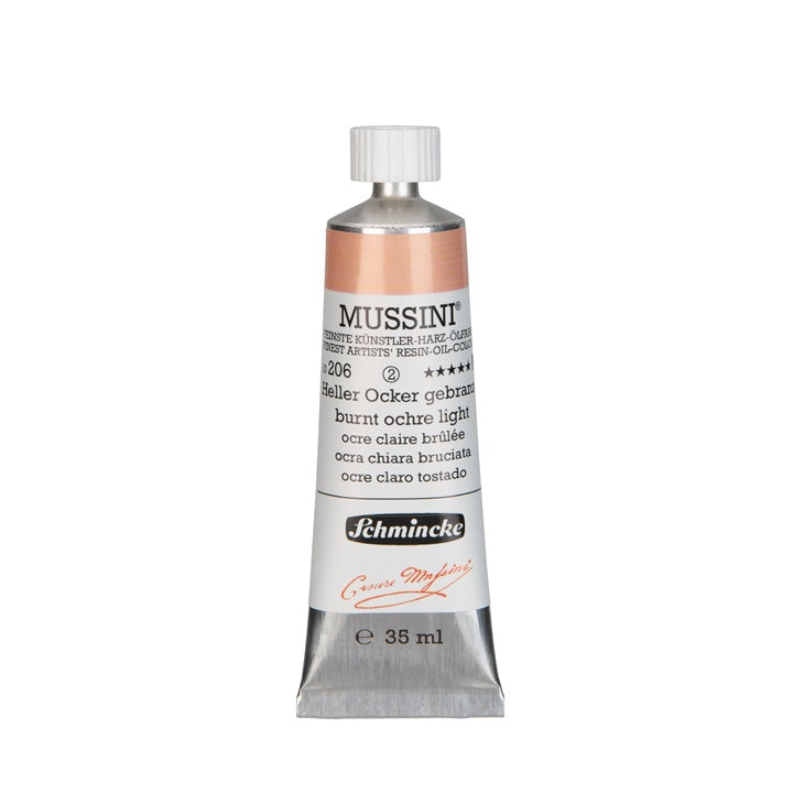 Olajfesték Schmincke MUSSINI 35 ml – 206 okkersárgásbarna világos