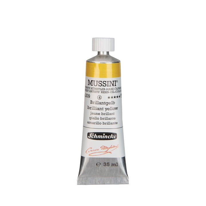 Olajfesték Schmincke MUSSINI 35 ml – 209 Ragyogó sárga