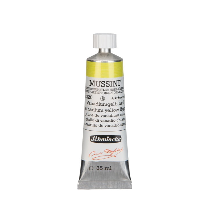 Olajfesték Schmincke MUSSINI 35 ml – 220 Vanádium világossárga