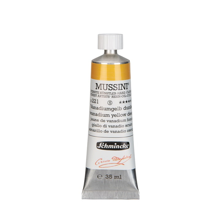 Olajfesték Schmincke MUSSINI 35 ml – 221 Vanádium sötétsárga