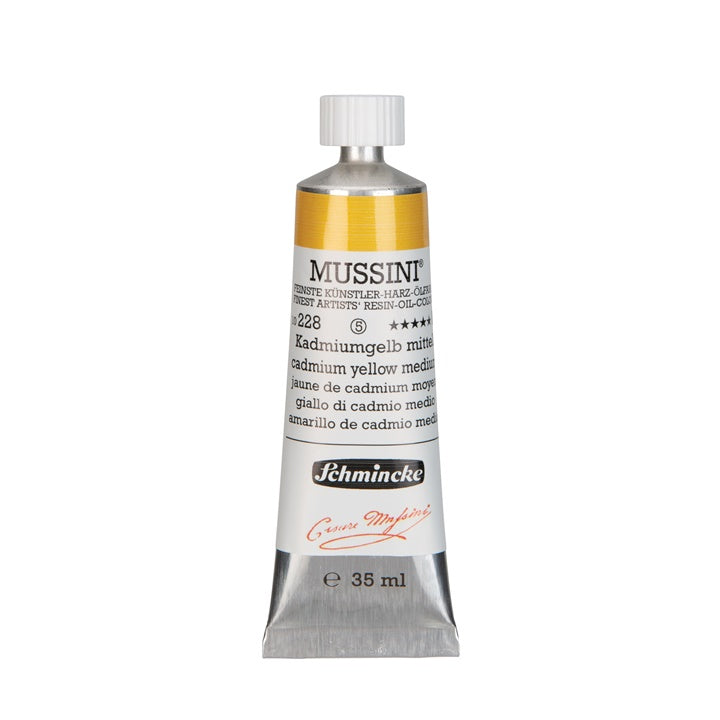 Olajfesték Schmincke MUSSINI 35 ml – 228 kadium sárga közepes