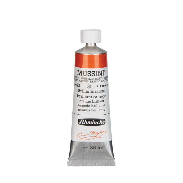 Olajfesték Schmincke MUSSINI 35 ml – 243 Ragyogó narancs