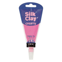 Önkeményedő krémes massza Silk Clay 3D – purple