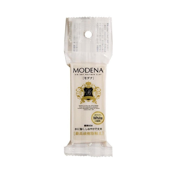 Önkeményedő modellező gyurma Modena Padico 60g - Fehér (1)