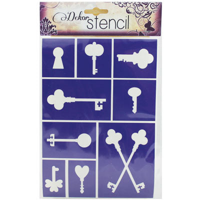 Öntapadó  sablon PENTART - Kulcsok
