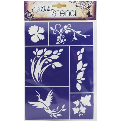 Öntapadó  sablon PENTART - Levelek