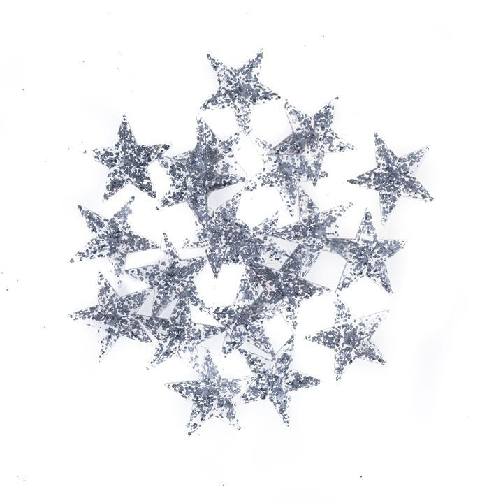 Öntapadós glitteres csillagok 20 darab