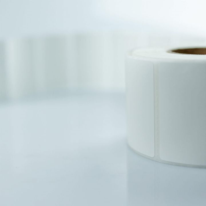 Öntapadós hőcímkék fehér 100x150 mm - 500 db (3)