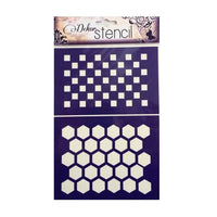 Öntapadós sablon PENTART A5 - geometriai formák M24